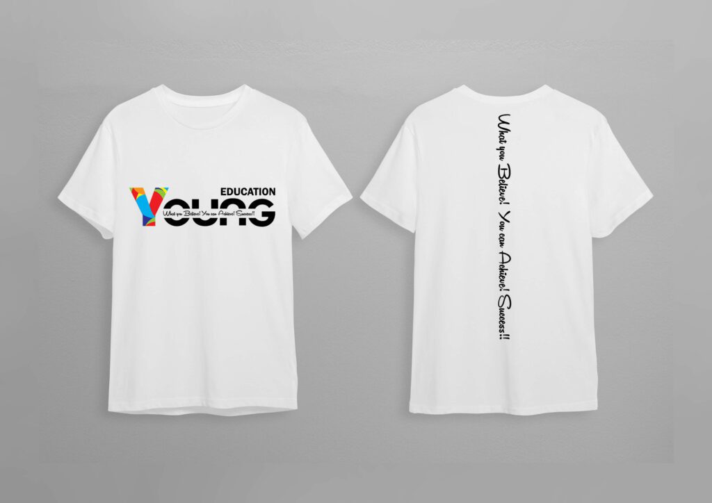 Youngeducation-Tshirt 브랜드 디자인