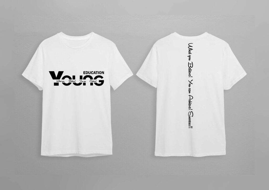 youngeducation, Tshirt 브랜드 디자인